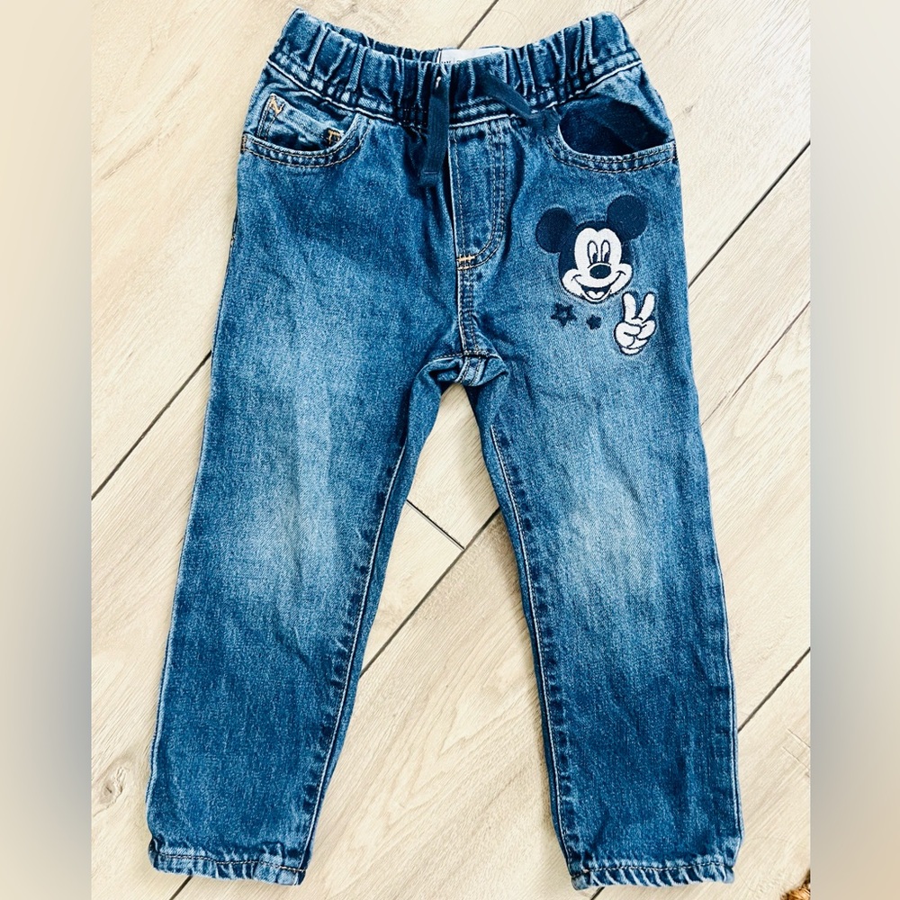 Gap Mickey Mouse Jeans 3T